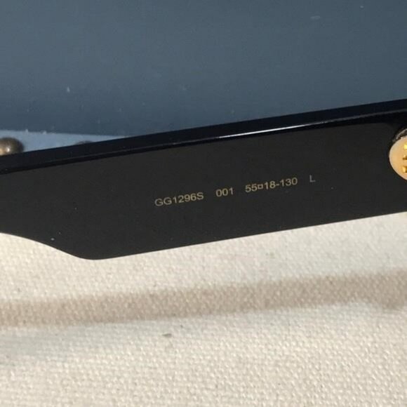 ✨ Luxury New Authentic Gucci GG1296S 001 Sunglasses ✨ - Picture 3 of 15